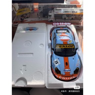 Mini Cut MINICHAMPS PORSCHE 911 GT3 RSR 24H LE MANS 2006 1/18 gulf Color Matching Bay Oil Color Matc