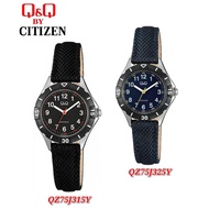 Q&amp;Q Japan by Citizen Ladies' Nylon Analogue Watch QZ75