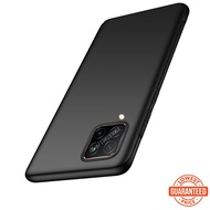 Huawei Nova 7i Case Black Matte Silicone Soft TPU Casing Huawei Nova 7i Nova7i Case Cover