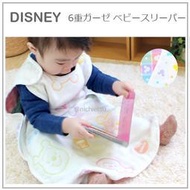 【日本製 現貨】DISNEY 迪士尼 米奇 維尼熊 六層紗 六重紗 防踢被 防踢 背心 新生兒 幼兒 幼稚園 42x58