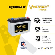 [Installation Provided] Bateri Kereta 105D31L 105D31R | Voltec Hybrid WET | Car Battery BateriHub