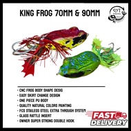 MINNOW, INC KING FROG 7CM 30G & 9CM 50G , TOP WATER FISHING LURE