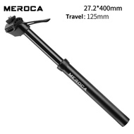Meroca Dropper Adjustable Seatpost 27.2 Tuas Diameter Seatposh Sepeda 27.2mm travel 100 125 mm Tuas