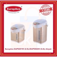EuropAce Electric Airpot (2.5L) EAP 5251W | EAP5251W (5.0L) EAP 5502W | EAP5502W (1 Year Warranty)
