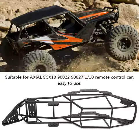 Metal Roll Cage Full Tube Frame Body Chassis for Axial SCX10 1/10 RC Crawler Truck Parts RC Roll Cag