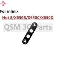 New Back Camera Glass Lens Cover For Infinix hot 8 9 10 11 11S 10i 10T Play Lite Rear main Camera Gl