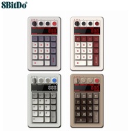 8BitDo Retro 18 Mechanical Numpad C64/M/N/Fami Edition Compatible with Windows Android PC Games Cons