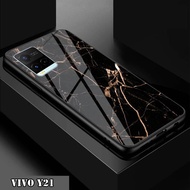 (KC07) Softcase Glass Vivo Y21 | Case Vivo Y21s | Kesing Vivo Y21 | Casing Vivo Y21S | Pelindung Hp | Sarung Hp Y21S | Softcase Vivo Y21 | Case HP Vivo Y21S | Case kaca anti pecah | case custom | hpVivo Y21