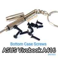 Bolt nut screw casing ASUS A416 A416M A416F A416J A416E A416MA A416JA A416EA A416FA A416JAO vivobook