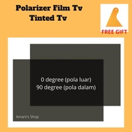 Polarizer tv lcd led Film Tinted polarizing  tv 32" 40" 42" Sticker Remover Polarized glue remover s
