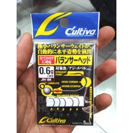 Jig HEAD CULTIVA 0.6 JIG HEAD 0.6 GRAM