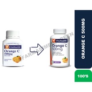 VitaHealth Orange C Chewable (Vitamin C) 500MG 100'S (SINGLE PACK) / 2X100'S (TWIN PACK) (EXP: 06/26