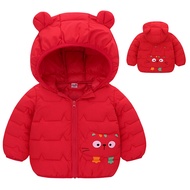 LJMOFA 1-5 Years Old 2025 Autumn and Winter New Down Cotton Clothes for Primary and Secondary School