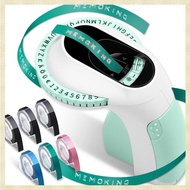 [1fnejakblh.ph] Embossing Label Maker E975 3D Embossing Label Printer Machine with 6 Rolls Emboss Ta