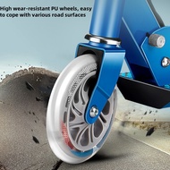 Foldable Scooter For Kids Height Adjustable Scooter with 2 Wheel For Age Over 7