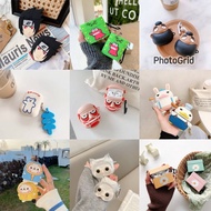 Case For Airpod Apple AirPods Silicone Headphones Including 2 Pattern