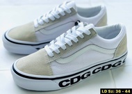 Vans X CDG Old Skool Limited(size36-44) White