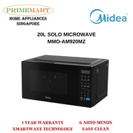 MIDEA MMO-AM920MZ / MM920MZ SOLO MICROWAVE BLACK 20L - XMARTWAVE TECHNOLOGY