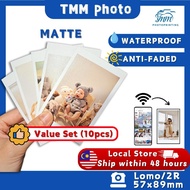 2R Photo Print 57x89mm (10pcs)｜Lomo card｜*Best Seller* (ship within 48 hours) **Matte