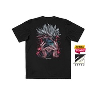 V-change Zetsu Project - Gojo Sc Kaos Anime Jujutsu Kaisen Tshirt Short Sleeve Unisex Japanese Style