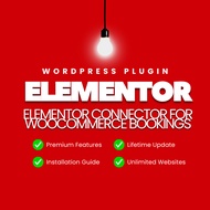 [GPL WordPress Plugin] Elementor Connector for WooCommerce Bookings (Lifetime Update & Access Availa