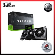 MSI GeForce RTX 5090 VENTUS 3X OC 32GB GDDR7 28Gbps 512bit PCIe5.0 DX12 NVIDIA DLSS 4 Triple Fan Des