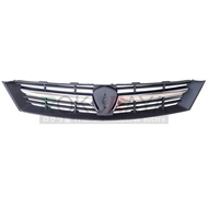 Proton Saga FL FLX SV SE PLUS 2011 Front Bumper Center Top Grille Grill Sarong With Chrome Garnish ABS Plastic Material