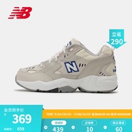 NEW BALANCE NB官方复古老爹鞋女鞋608系列简约休闲鞋潮鞋 浅灰/米色 WX608MU1 37(脚长23.5cm)