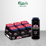 Connor's Stout Porter Draught Beer 490ml Can (Pack of 24)