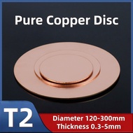 T2 Bronze Round Plate Pure Bronze Round Plate Diameter 120-300mm Heat Dissipation Solid Bronze Gaske