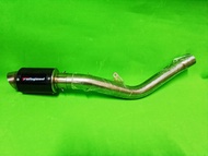 ท่อแต่ง ท่อไอเสียสำหรับ KawasakiNinja Z900 Z800 สแตนเลส304 สลิปออน งานดัด 2.5in ทรงสวย พร้อมปลายคาร์