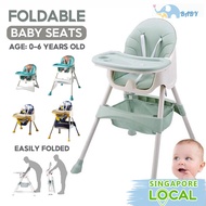 Baby Baby Dining Chair Multi-functional Foldable Baby Safety High Chair Baby Feeding Dining Table Chair