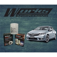 Works Engineering Performance Engine Oil Filter - JPM20  Honda Civic FB 2012-2015