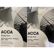 【TAPE BINDED】ACCA BPP 2023 F6 Taxation P6 Advance Taxation Malaysia Tax (MYS) TX ATX Latest Up to Ex