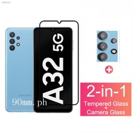 ◎♠☃Samsung Galaxy A32 4G 5G Screen Protector Tempered Glass For Samsung Galaxy A52 4G 5G A12 A42 Not