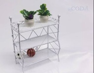 1:12 黏土娃 傢俱 花架書架 微縮 迷你 diy 手工模型 配件 可配合 ob11 re-ment 黏土人 shf 黏土娃 bjd 6吋兵人