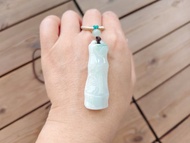 【親翠】冰淡綠竹節・步步高升・天然翡翠竹節吊墜・JA-00001