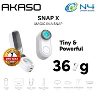 AKASO Snap X - Action Camera | 4K 60FPS Video | Hands-Free POVs | IPX 7 Waterproof | 8x Slo-Mo | Ult