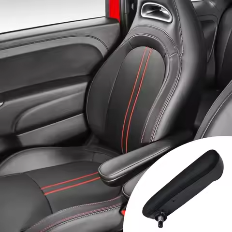 Front Seat Armrest Foldable Adjustable Bracket for Fiat 500 2016 2017 2018 2019 6BV31KRLAA 6BV48KRLA