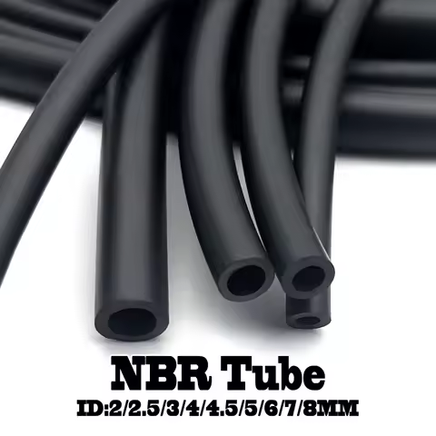 2M Nitrile Rubber Hose ID 2/2.5/3/4/4.5/5/6/7/8MM Oil Resistant Tube NBR Fuel Pipe Car/Motorcycle/Di