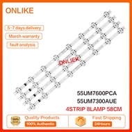 55 "LG TV Backlight 55UM7600PCA 55UM7300AUE Light Strip SSC-Y19-TRIDOR-55UM73/75-S Light 55UM7600PTA