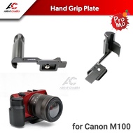 L Plate Metal Quick Release Vertical Plate for Canon EOS M M10 M100 Bracket Hand Grip