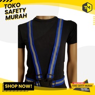 Safety vest Rubber Safety Vest Scotligh Elastic reflective Vest V safety body safety vest