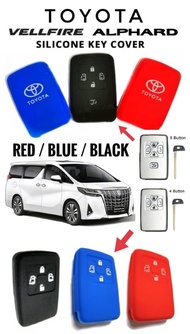 Car Key Remote Cover Toyota Sienta Toyota Vellfire Toyota Alphard Silicone Remote Key Holder Casing 