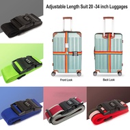 Luggage Straps Suitcase Belt Travel Accessories Code Password Travel Suitcase Secure Lock Safe Nylon