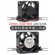 NMB 2410VL-S5W-B59 A90L-0001-0581 6CM 24V0.11 A Fenaka Fan
