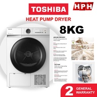 Toshiba Heat Pump Dryer (8/10kg) TD-E80BT21HWM(WW) TD-BK100GHM TD-BK110GHM