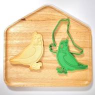 玄鳳鸚鵡 [Hoppemaru 郵票] 餅乾模具 [3d 打印機] 餅乾模具