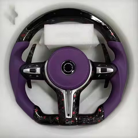 For Factory LED Forged Carbon Steering Wheel For BMW F10 F20 F22 F30 F32 F36 F40 F90 E90 E91 M1 M2 M