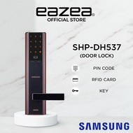 SAMSUNG SHP-DH537 Digital Door Lock | 3 IN 1 | PIN Code, RFID Access, Key | HDB Door, Condo Door